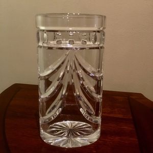 Stunning Vintage Waterford Crystal Oval Vase